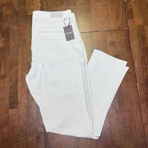 NWT Peter Millar Men's Bingham Performance Five-Pocket Pant British Gray 36X30